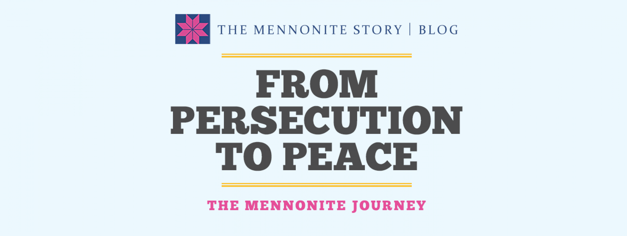 From Persecution to Peace Tracing the Mennonite Journey Through History